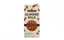 Urban Platter Almond Milk Unsweetened   Tetra Pack  1 litre